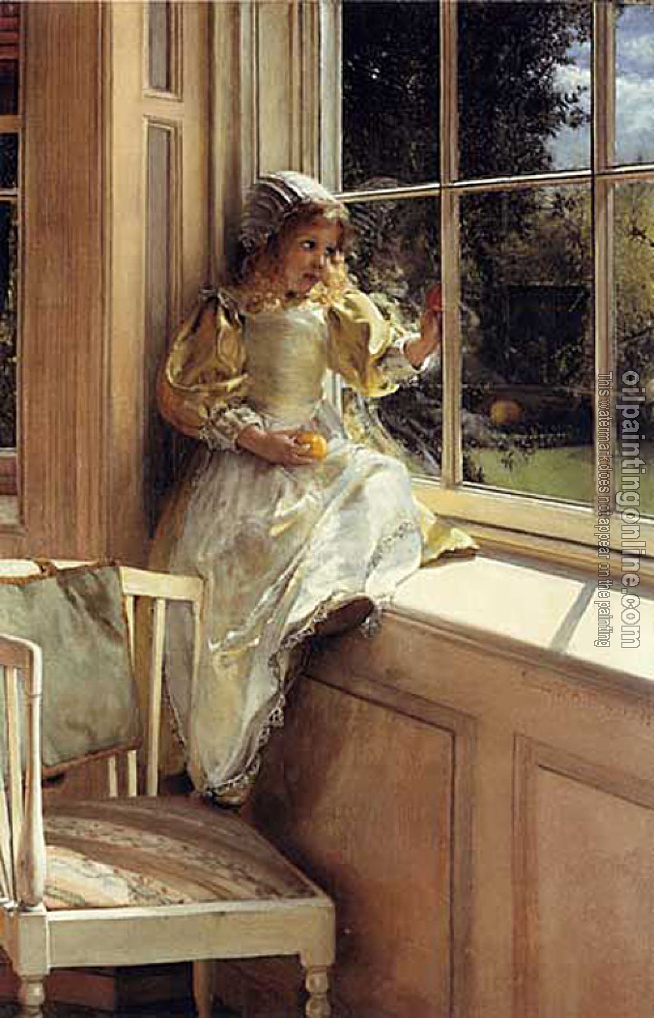 Alma-Tadema, Lady Laura Teresa - Sunshine